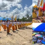 Sambut Hari Raya Nyepi, Ribuan Umat Hindu di Mubar Ikut Upacara Melasti Sambut Hari Raya Nyepi, Ribuan Umat Hindu di Mubar Ikut Upacara Melasti