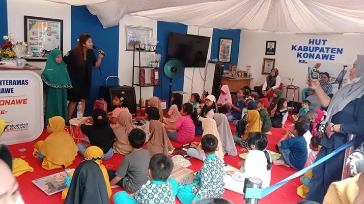 Kado Indah BPR Bahteramas Konawe di HUT Kabupaten Konawe ke-63