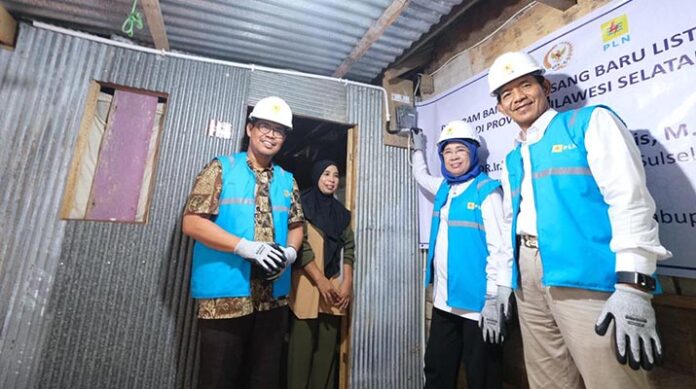 PLN Telah Beri Sambungan Listrik Gratis untuk 4.907 Rumah di Sulsel dan Sultra