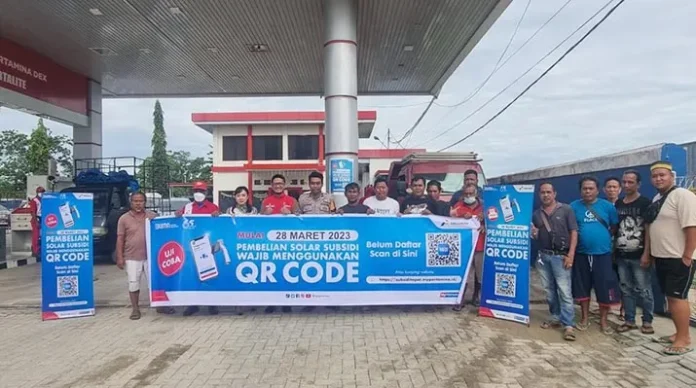 Pembelian Solar Subsidi di Sultra Kini Wajib Pakai QR Code