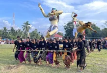 Jelang Hari Raya Nyepi, Umat Hindu di Mubar Gelar Festival Ogoh-ogoh Jelang Hari Raya Nyepi, Umat Hindu di Mubar Gelar Festival Ogoh-ogoh