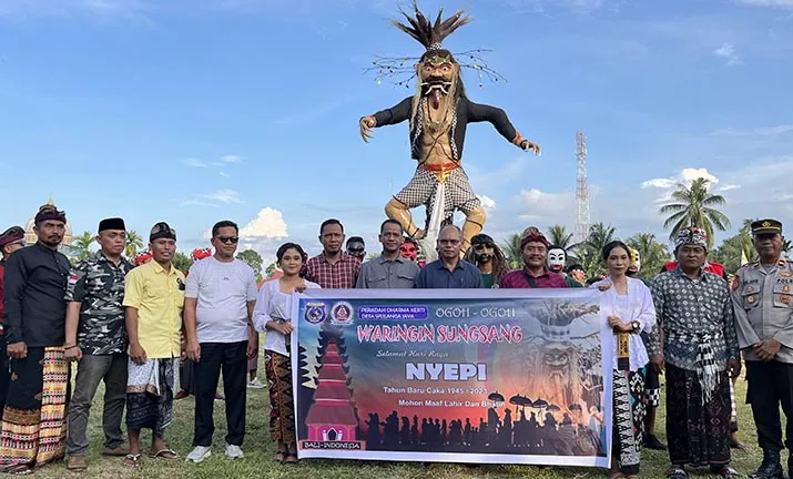 Jelang Hari Raya Nyepi, Umat Hindu di Mubar Gelar Festival Ogoh-ogoh