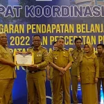 Pemkab Mubar Terbaik Ketiga dalam Realisasi Belanja Tahun 2022 Pemkab Mubar Terbaik Ketiga dalam Realisasi Belanja Tahun 2022