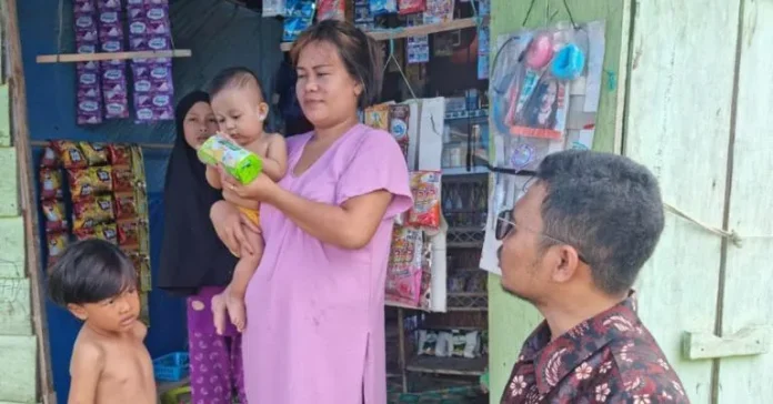 PSX_3973 Lewat KKN Tematik, Prodi Sarjana Kesmas UMW Intervensi Persoalan Stunting di Desa Pamandati Konsel