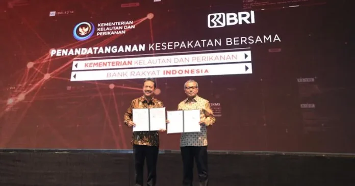 Sukseskan Ekonomi Biru, BRI Jalin Kerja Sama dengan Kementerian Kelautan dan Perikanan