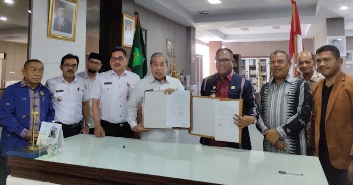 Jalin Kerja Sama dengan Pemkab Sidrap, Pj Bupati Mubar Tegaskan Komitmen Tekan Angka Inflasi