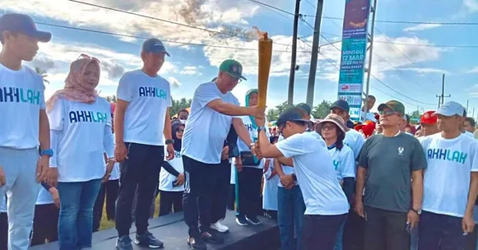 Ribuan Masyarakat Mubar Ramaikan Jalan Sehat Bersama BUMN