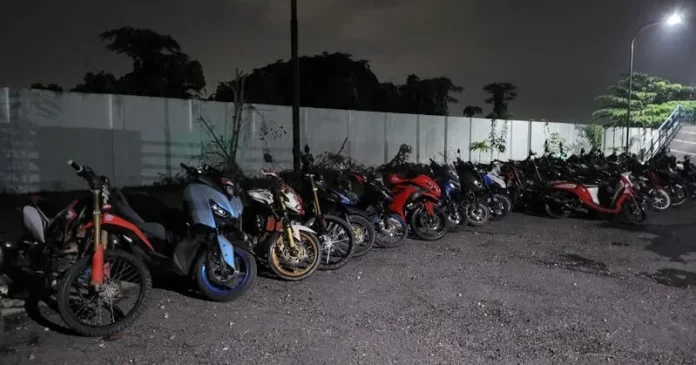 Polresta Kendari Amankan Puluhan Kendaraan yang Gunakan Knalpot Bogar