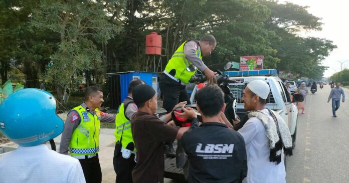 Selama Ramadan, Polresta Kendari Gelar Operasi Penertiban Balapan Liar