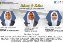 Tiga Siswa MAN IC Kendari Dapat Beasiswa di Universitas Pertamina Jakarta Tiga Siswa MAN IC Kendari Dapat Beasiswa di Universitas Pertamina Jakarta