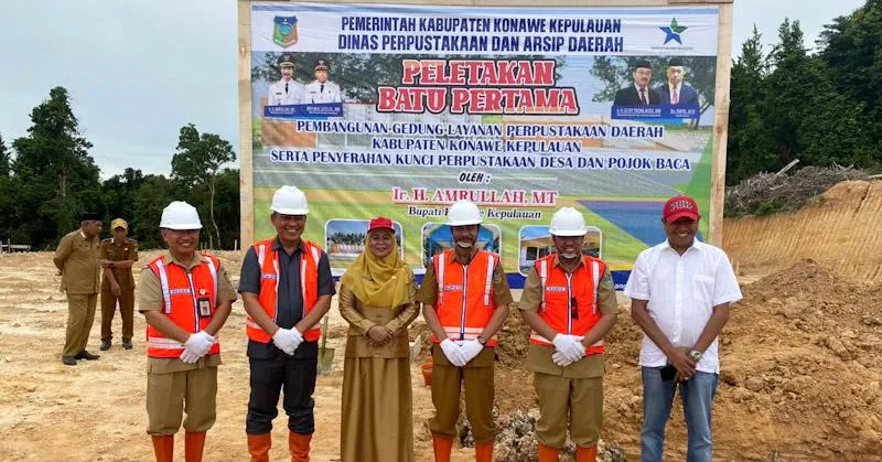 Pemkab Konkep Genjot Budaya Baca & Literasi Melalui Pembangunan Perpustakaan hingga Aplikasi Digital