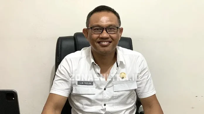 lmtaslim Plt Kepala Badan Pengelola Keuangan dan Aset Daerah (BPKAD) Mubar, La Ode Muhammad Taslim