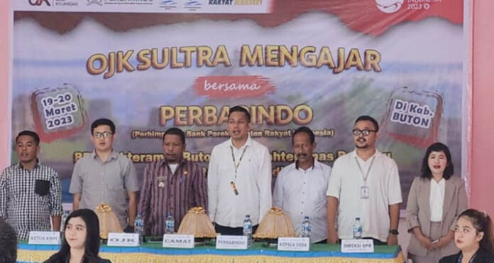 Pemkab Buton Bareng OJK dan Perbarindo Perkuat Literasi Keuangan di Siontapina dan Wabula