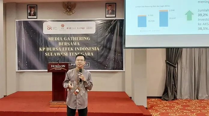 BEI Sebut Investor Saham di Sultra Didominasi Pelajar dan Mahasiswa