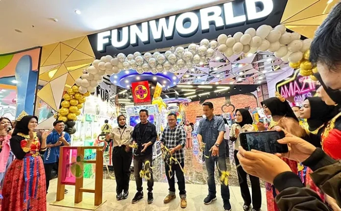 Funworld dan Kidzilla Resmi Dibuka di The Park Kendari