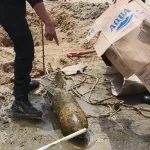 Buruh Perumahan The Villas Kendari Temukan Bom Peninggalan Perang Dunia II Buruh Perumahan The Villas Kendari Temukan Bom Peninggalan Perang Dunia II