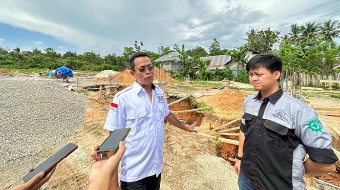 Pembangunan Kantor Nasdem Konsel Pakai Konstruksi Tahan Gempa Karya Anak Sulawesi