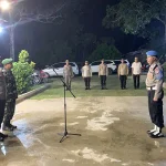 Puluhan Personel Gabungan Amankan Malam Takbiran di Mubar Puluhan Personel Gabungan Amankan Malam Takbiran di Mubar