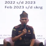 Kajati Sultra Paparkan Strategi Penegakan Hukum Jelang Pemilu 2024 Kepala Kejaksaan Tinggi (Kajati) Sulawesi Tenggara (Sultra), Patris Yusrian Jaya