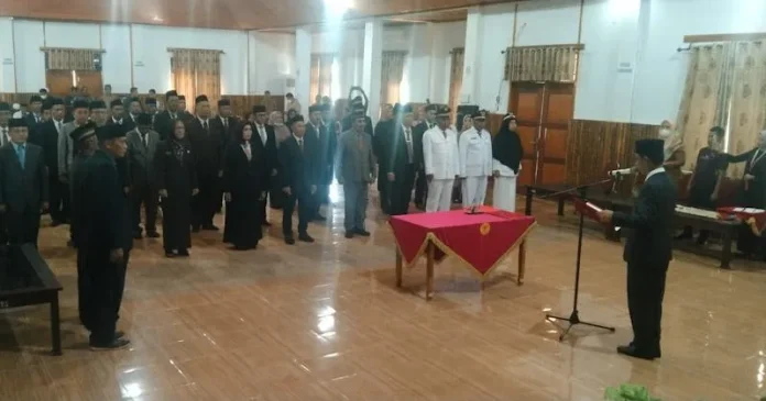 Bupati Wakatobi Lantik 7 Pimpinan Tinggi Pratama dan 43 Pejabat Admistrasi