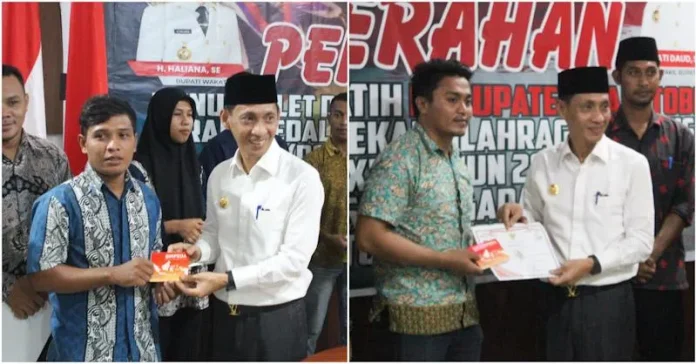 Atlet Wakatobi Peraih Medali di Porprov Terima Bonus Atlet Wakatobi Peraih Medali di Porprov Terima Bonus