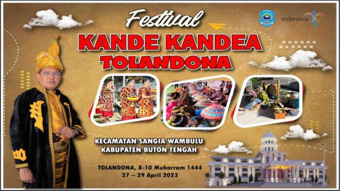 Festival Kande-kandea Tolandona Akhir April 2023, Ini Agendanya