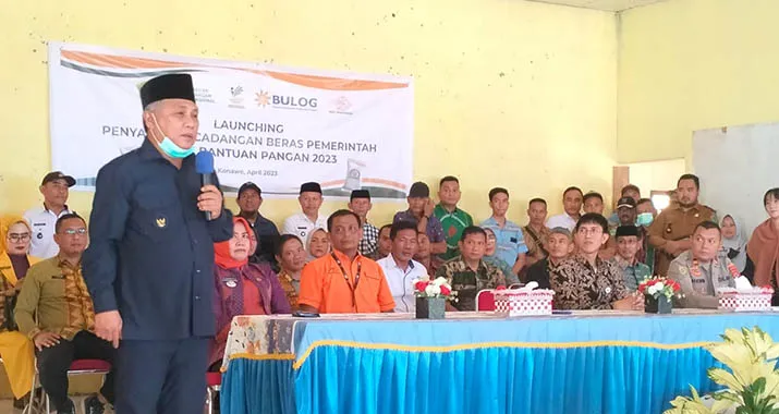 Pemkab Konawe Salurkan Cadangan Beras Pemerintah ke 22.550 Warga