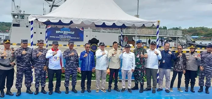 BI dan TNI AL Kolaborasi Distribusi Rp13 Miliar Uang Layak Edar ke Wakatobi
