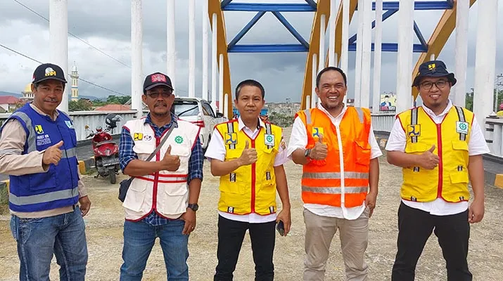 Dianggarkan Rp4,8 Miliar, Jembatan Pasar Baru Bakal Rampung September 2023