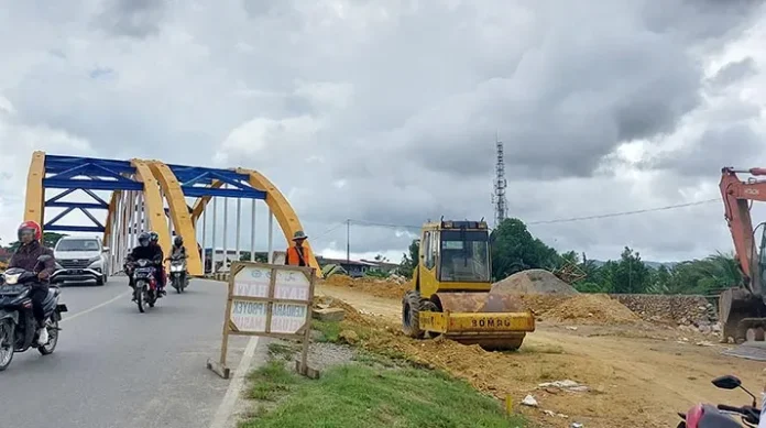 Dianggarkan Rp4,8 Miliar, Jembatan Pasar Baru Bakal Rampung September 2023