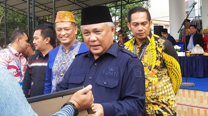 Bupati Kery Pimpin Upacara Hardiknas di Konawe