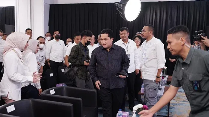 Buka BUMN Communications Week 2023, Erick Thohir Ajak BUMN Lebih Efektif dan Transparan Dalam Berkomunikasi