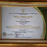 Dukung Pembangunan Kawasan Transmigrasi, KSK Raih Penghargaan Lencana Bakti Transmigrasi dari Kementerian Desa PDTT