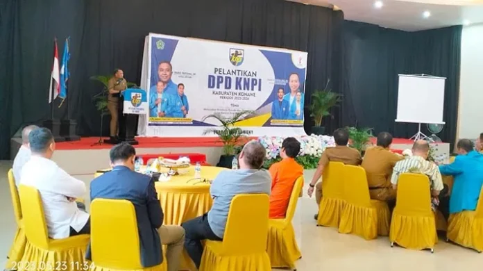 Hadiri Pelantikan DPD KNPI Konawe, Ini Pesan Sekda
