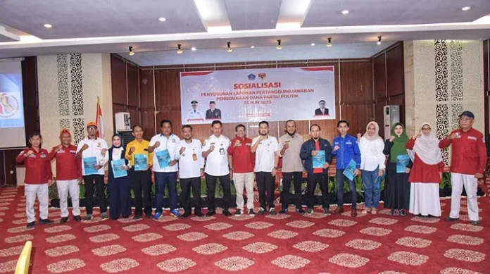 Pemkot Kendari Sebut Bantuan Parpol Rp7.771 Per Suara Sah