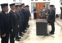 Pj Bupati Mubar Lantik Delapan Pejabat Eselon II Pj Bupati Mubar Lantik Delapan Pejabat Eselon II