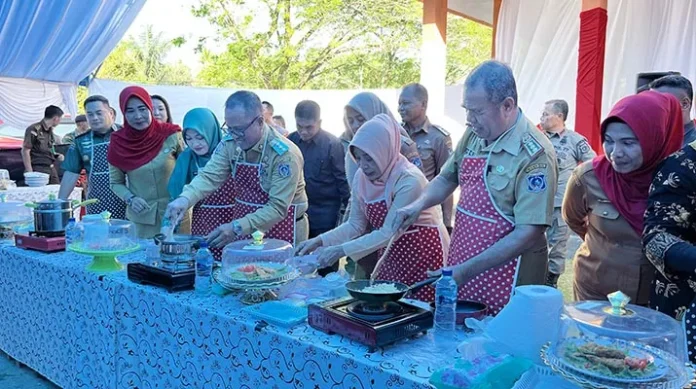 Pemkab Mubar Luncurkan Dapur Sehat Atasi Stunting