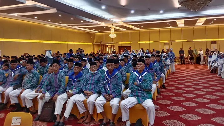 547 Calon Jamaah Haji dari Kendari Berangkat ke Tanah Suci