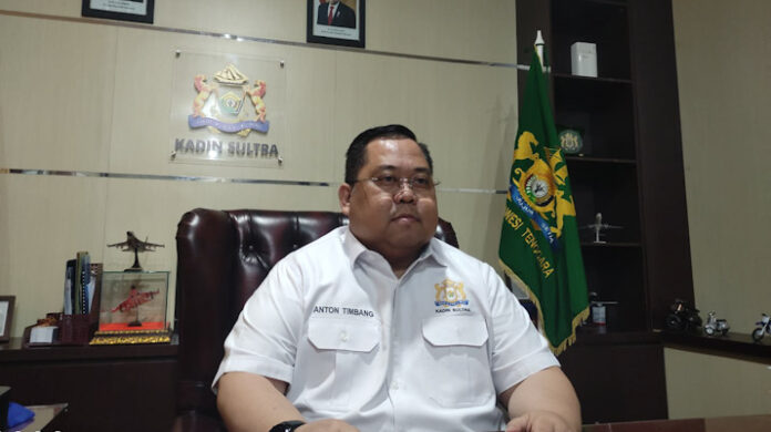 Ketua Umum Kadin Sultra Anton Timbang