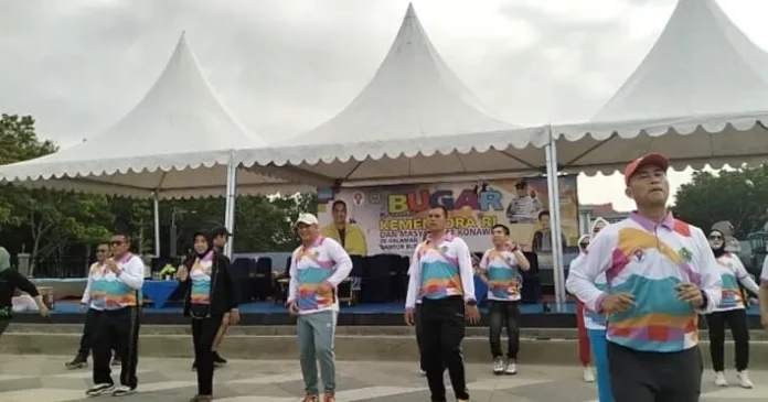 Dukung Program Kemenpora, Sekda Konawe Berpesan ke Masyarakat untuk Ciptakan Budaya Olahraga