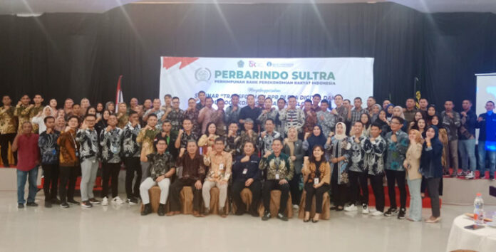 Perbarindo Sultra Gelar Seminar Transformasi BPR di Era Digital dan Outlook Kondisi Keuangan Global