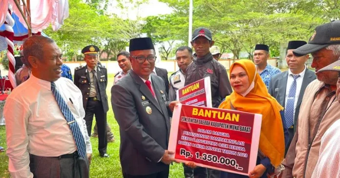 283 Tukang Ojek di Mubar Terima Bantuan Dana Hibah Per Bulan