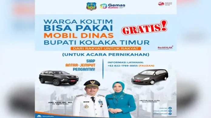 PSX_4634 Warga Koltim Bisa Pakai Mobil Dinas Bupati untuk Acara Pernikahan dengan Gratis