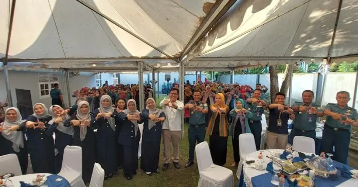 BI Sultra Sosialisasikan CBP Rupiah pada Istri TNI di Lanal Kendari