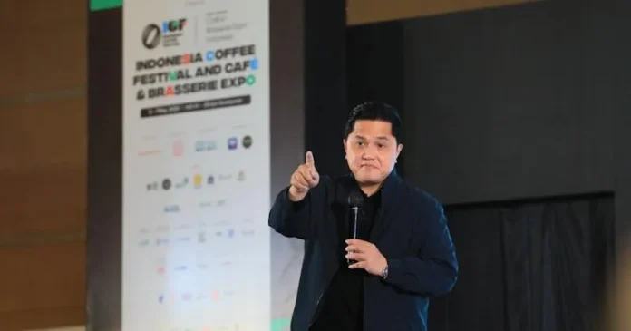 PSX_4712 Erick Thohir Buka BRI & Pegadaian ICF 2023, BUMN Terbukti Jadi Solusi Ekosistem Kopi Nasional