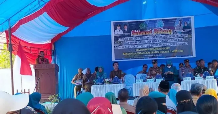 PSX_4821 Wujudkan Stabilitas Ekonomi dan Sosial, Pemkab Konawe Gelar Lomba Desa dan Kelurahan