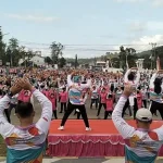 Ribuan Masyarakat Konawe Ikuti Senam Bugar Bersama Kemenpora Ribuan Masyarakat Konawe Ikuti Senam Bugar Bersama Kemenpora
