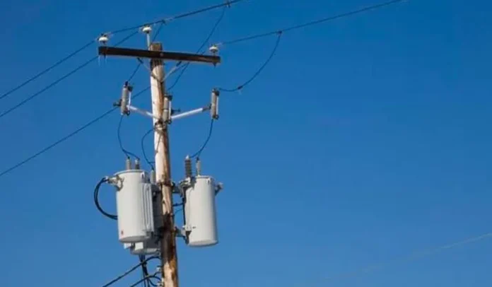 Ilustrasi tiang listrik