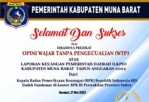 Pemkab Mubar Kembali Raih Opini WTP Kali Ketujuh Pemkab Mubar Kembali Raih Opini WTP Kali Ketujuh