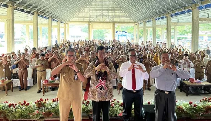 Mubar Mulai Pelatihan Pendidikan Numerasi Melalui Metode Gasing